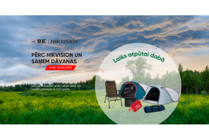 Pērc Hikvision produktus un saņem dāvanu