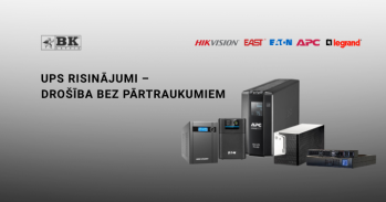 UPS – drošība bez pārtraukumiem