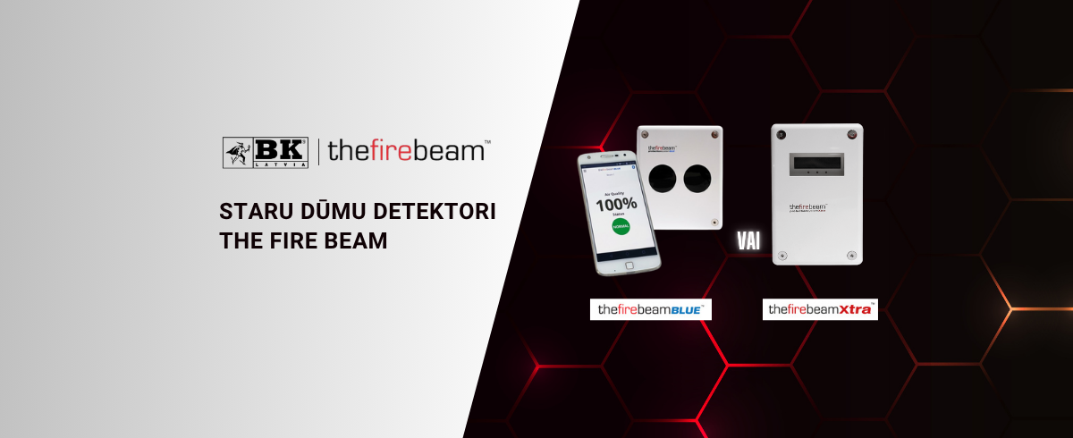 Staru dūmu detektors The Fire Beam